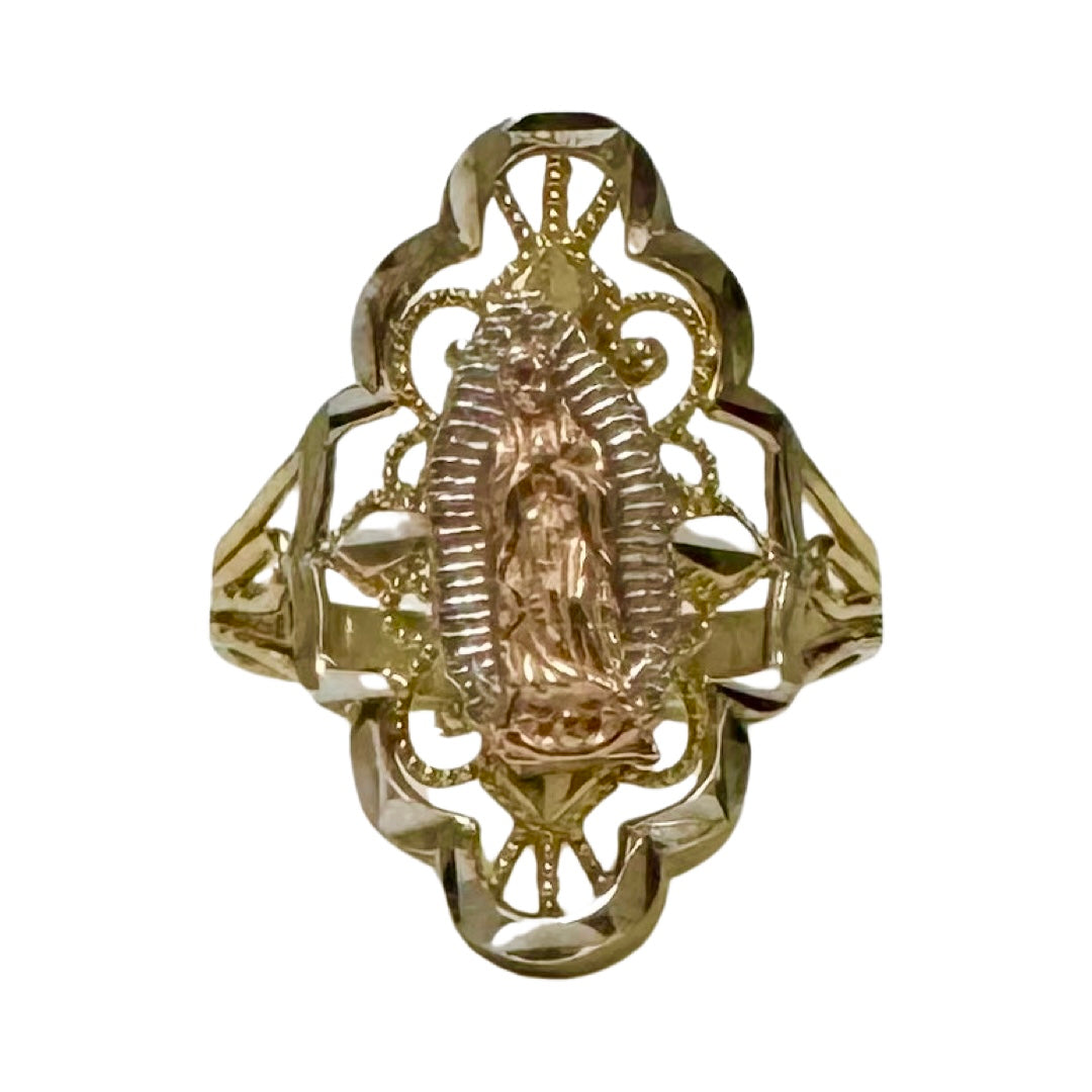 14K Gold Lady ring Virgin #7