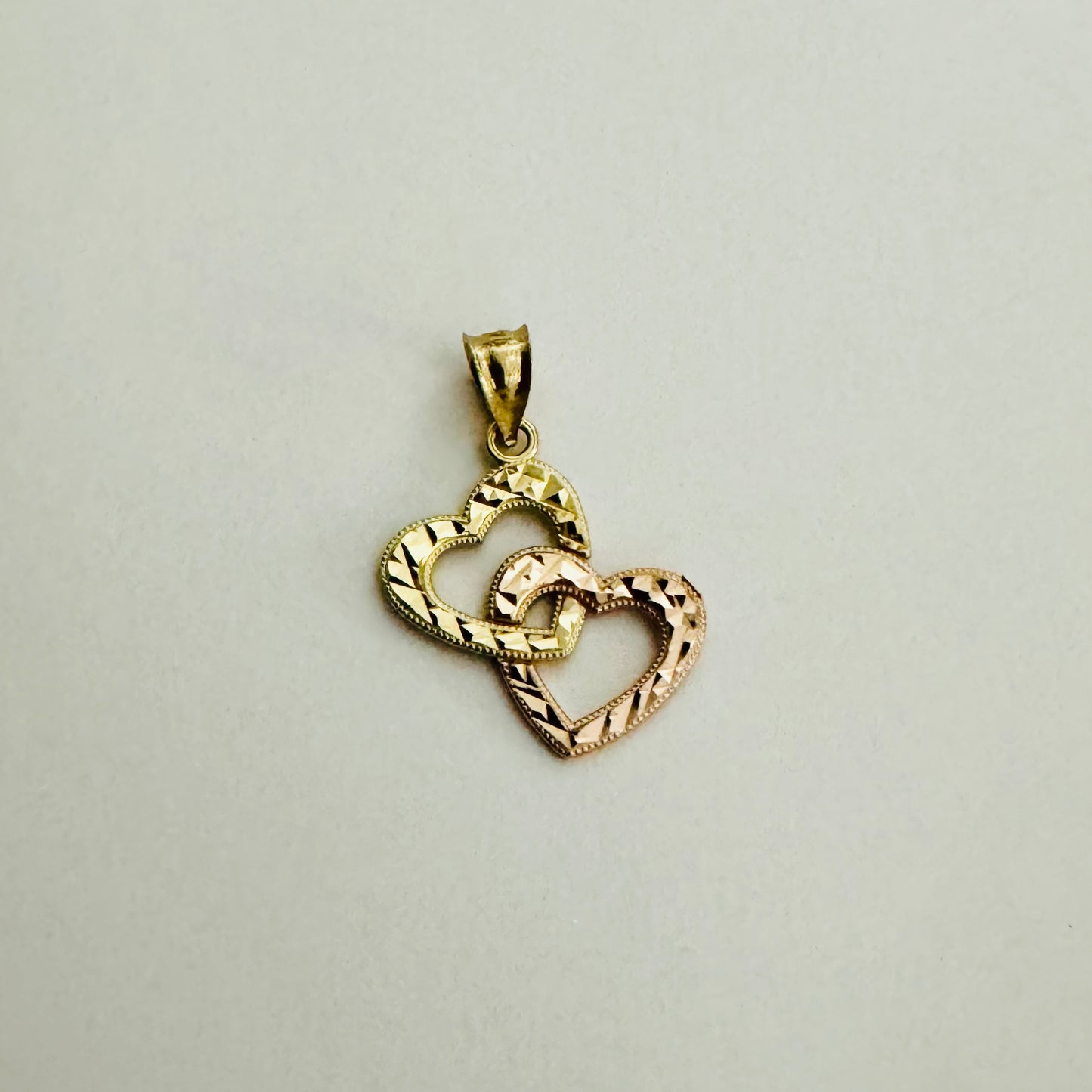 Intertwined Hearts Charm