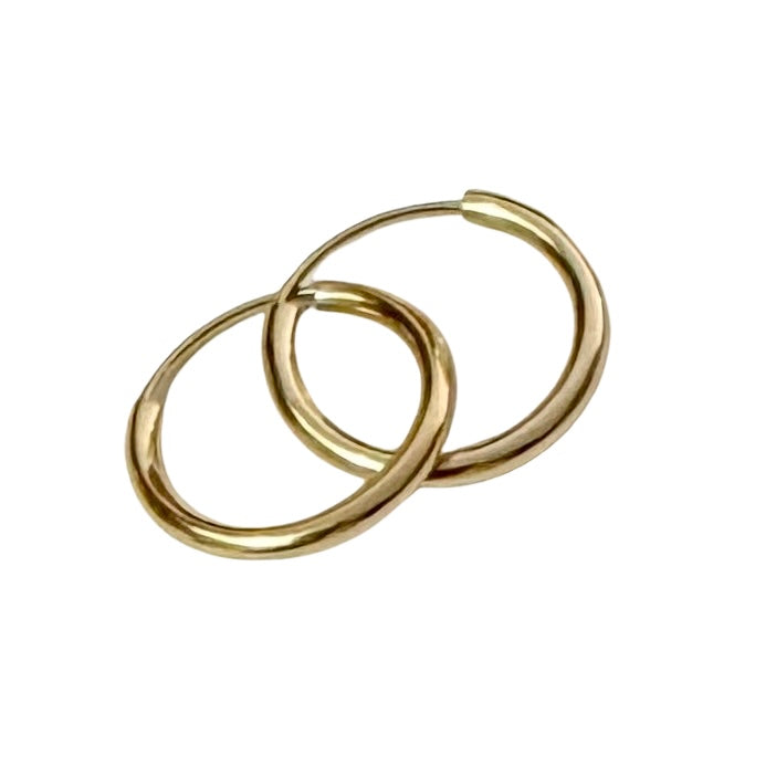 Endless Hoop Earrings 17mm