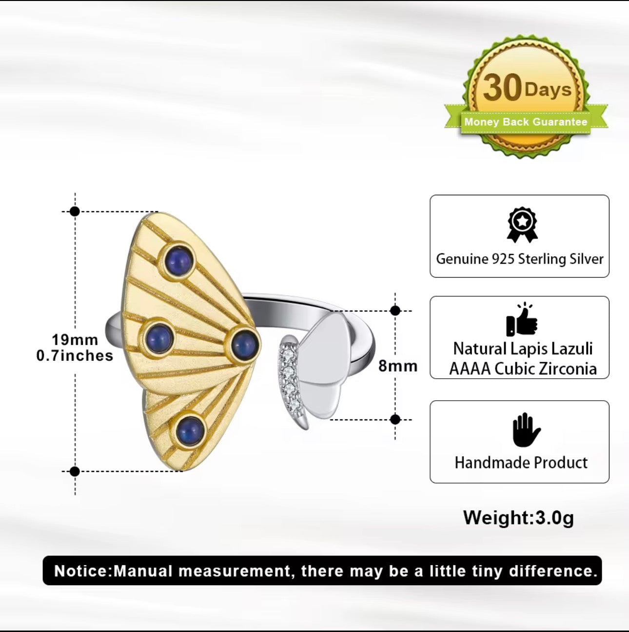 Celestial Butterfly Ring