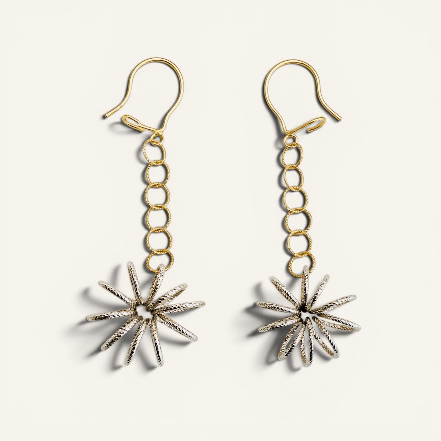 Solara Link Drop Earrings