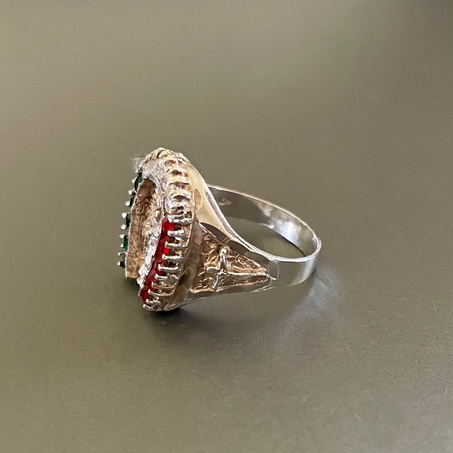 Horseshoe Silver Ring #13