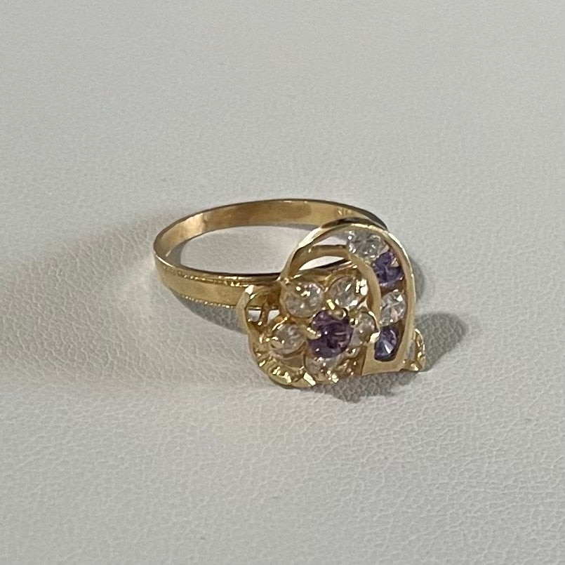 14K Gold mobile ring #7