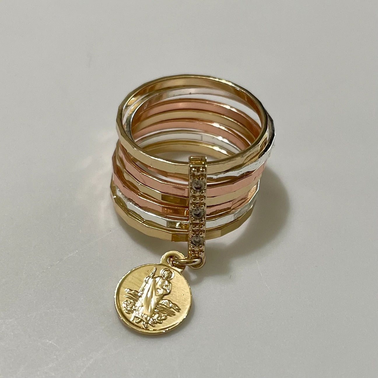 Lady Ring Semanario 18K Gold Plated