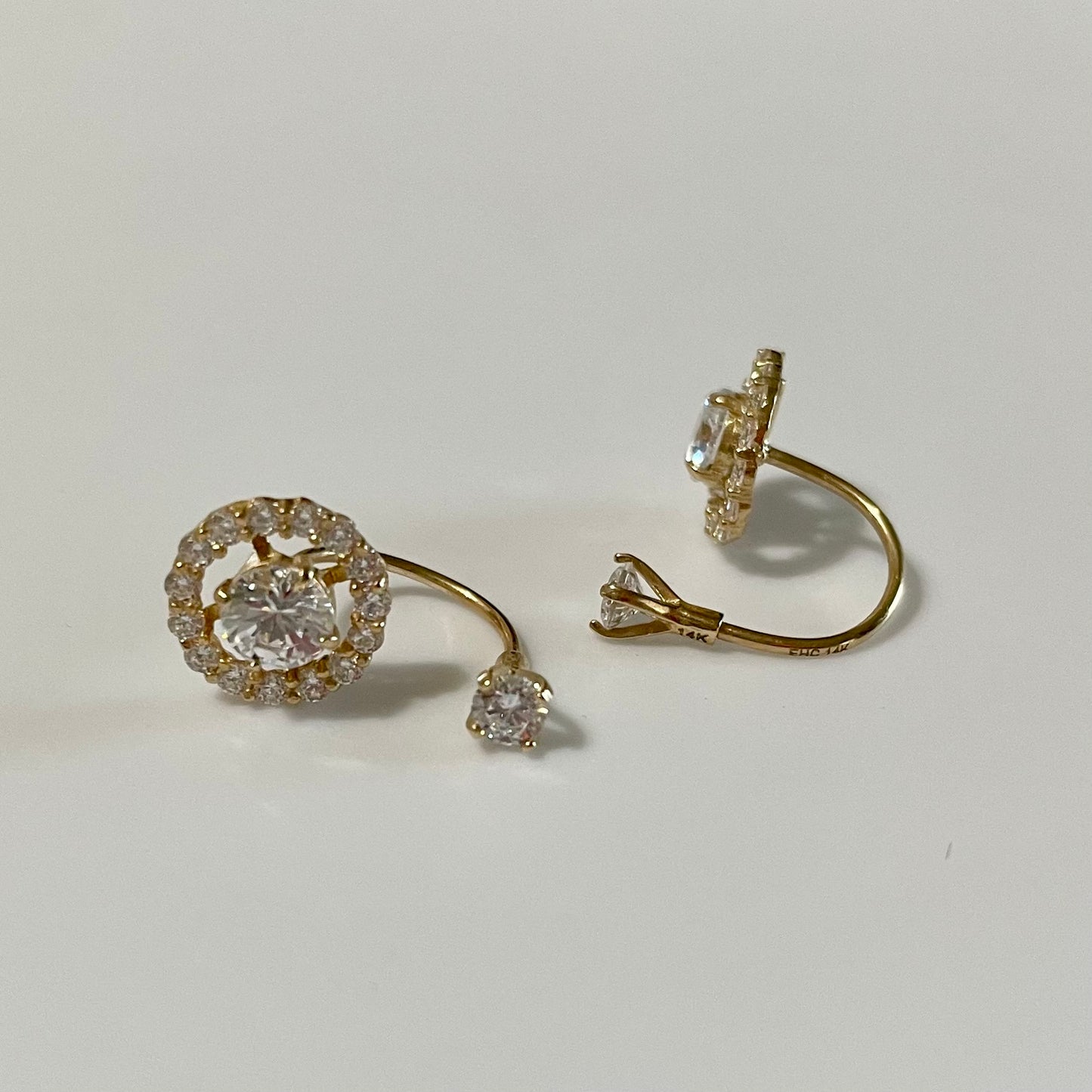 Halo Ear Jacket Earrings