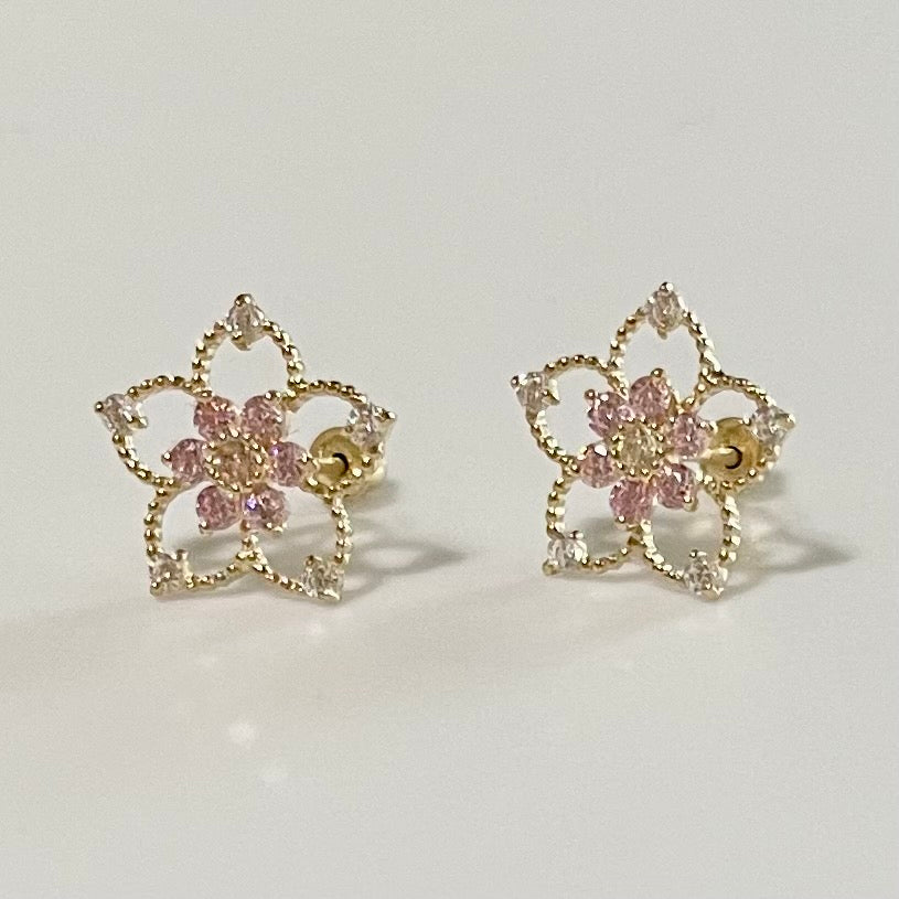 Flower Stud Earrings