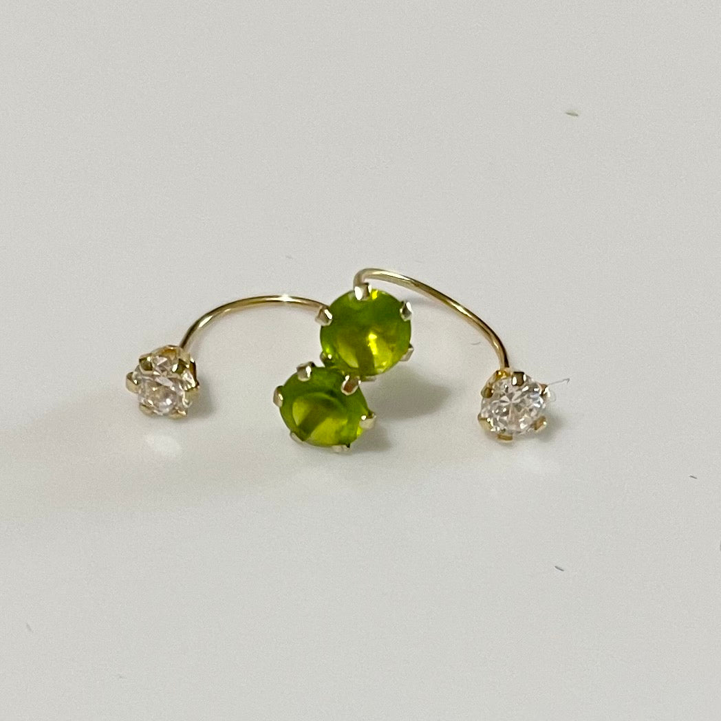 Telephone Earrings 4mm