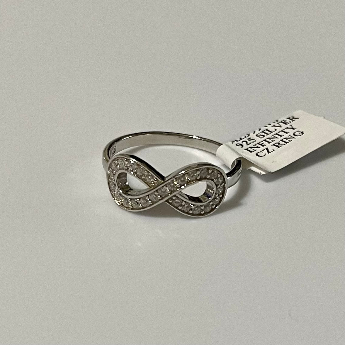 .925 Sterling Silver Infinite Lady Ring