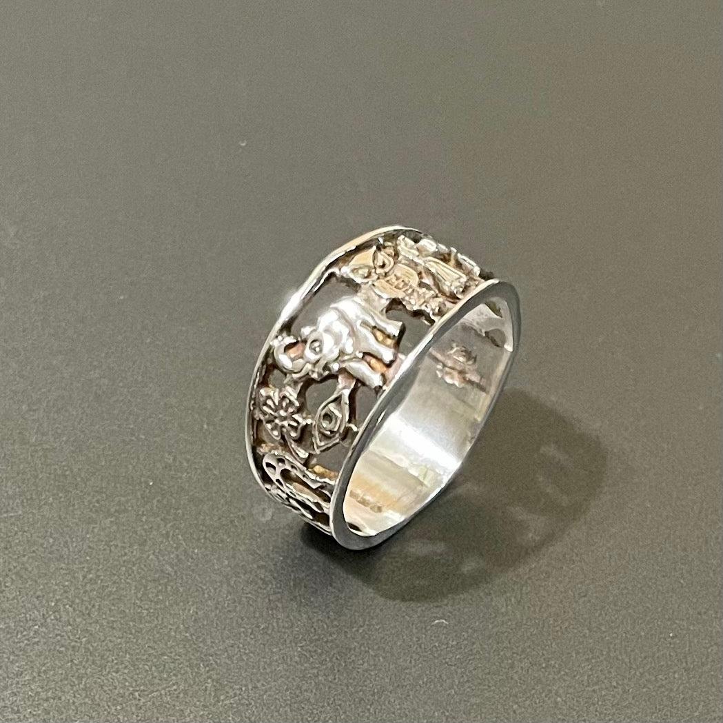 Lucky Ring in .925 Sterling Silver #7.5