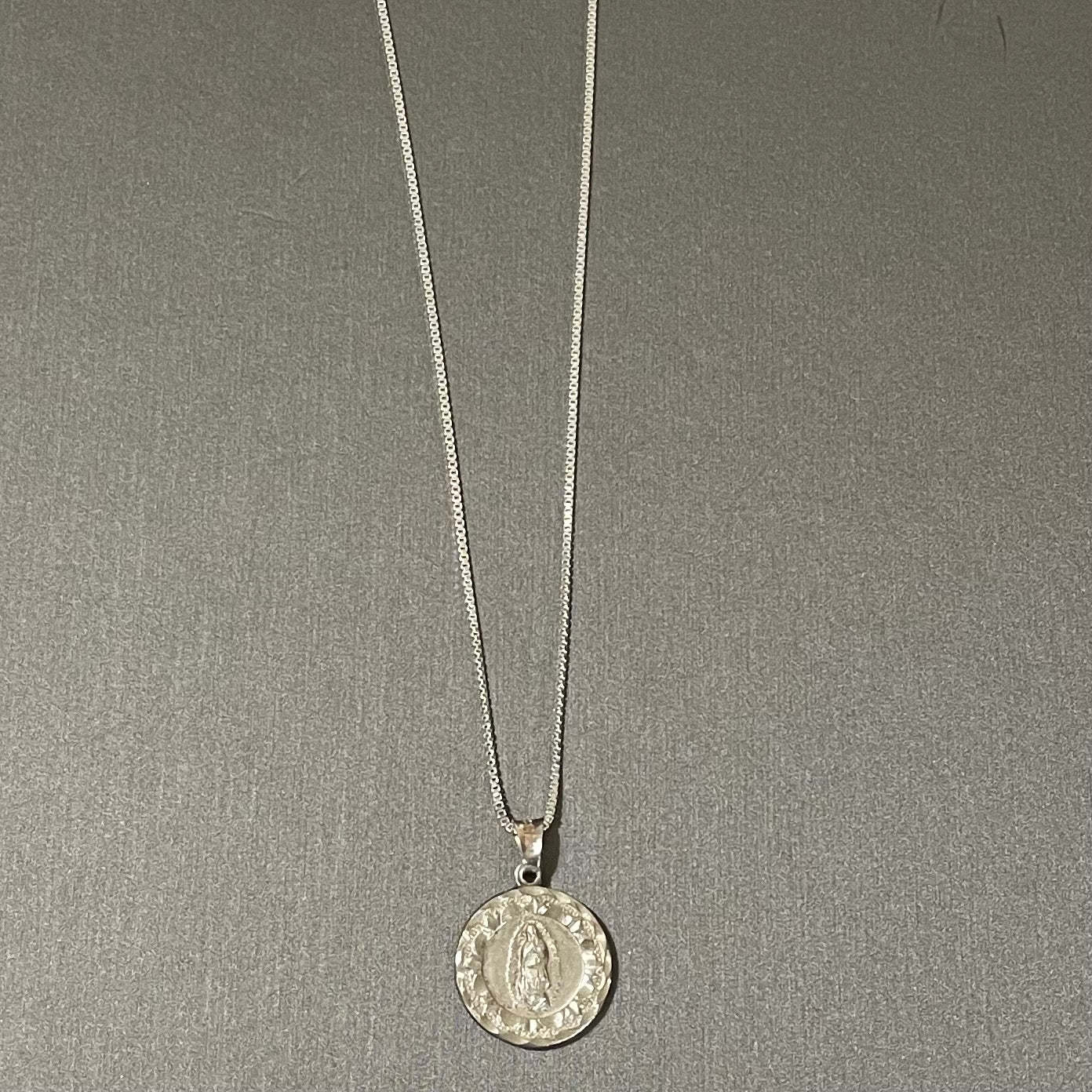 Our Lady of Guadalupe Pendant with chain
