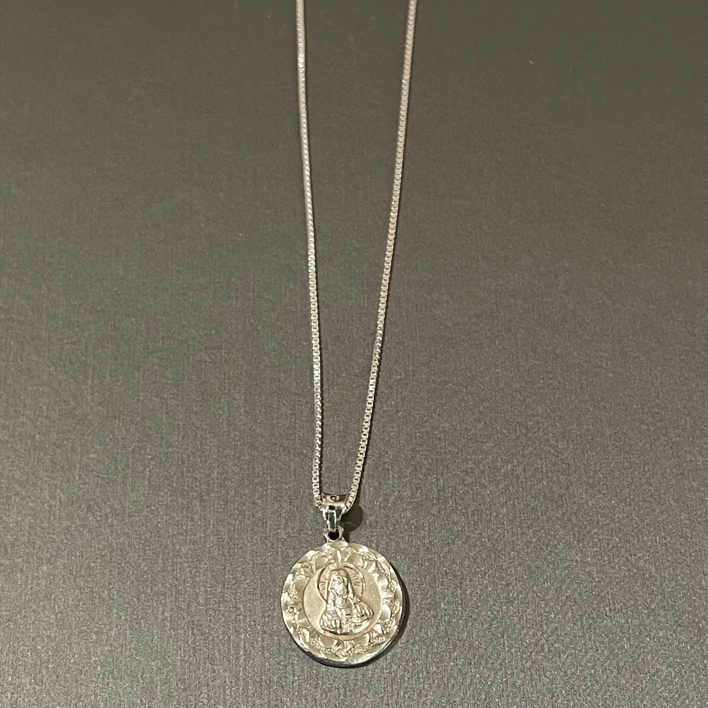 Our Lady of Guadalupe Pendant with chain