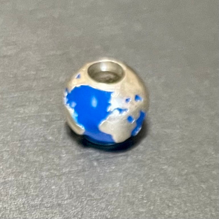 Earth Slide Spacer .925 Sterling Silver