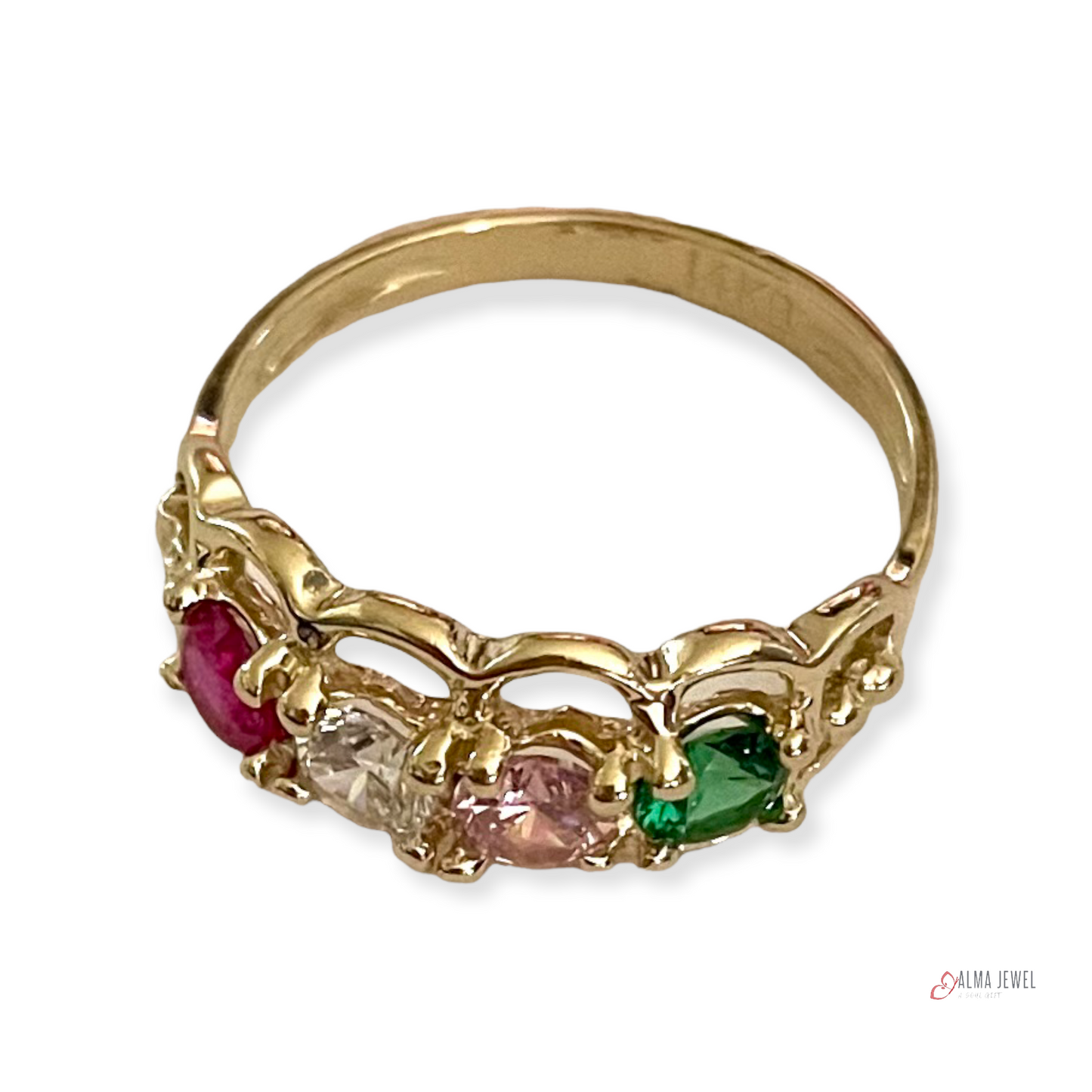 14K Gold Lady ring #7