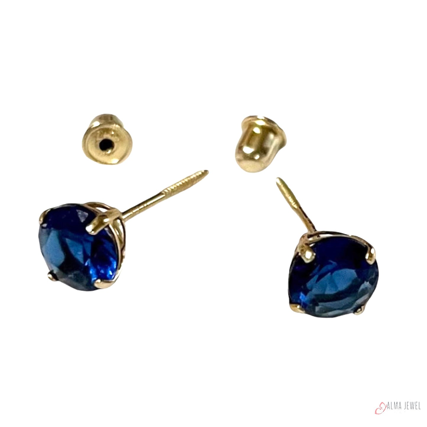 Basket Stud Earrings