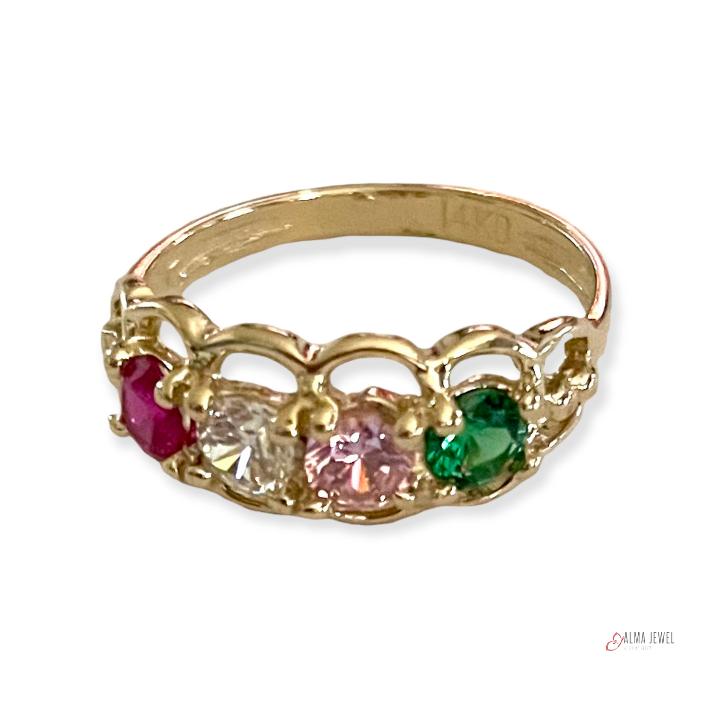 14K Gold Lady ring #7