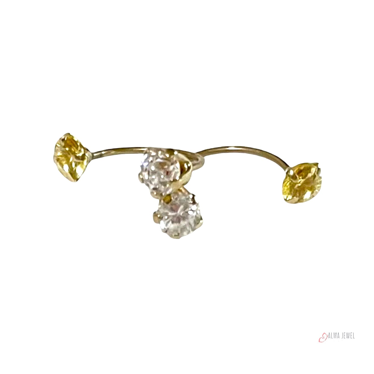 Telephone Earrings 3mm