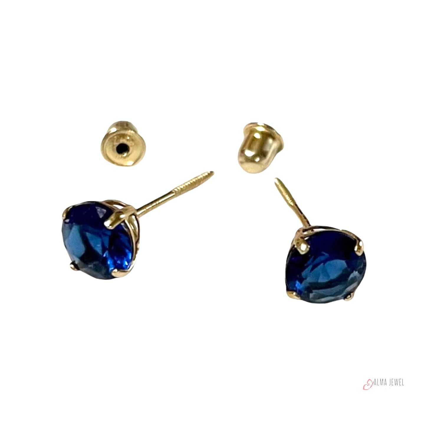 Basket Stud Earrings