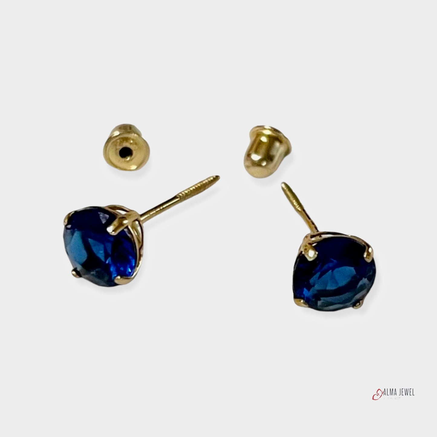 Basket Stud Earrings