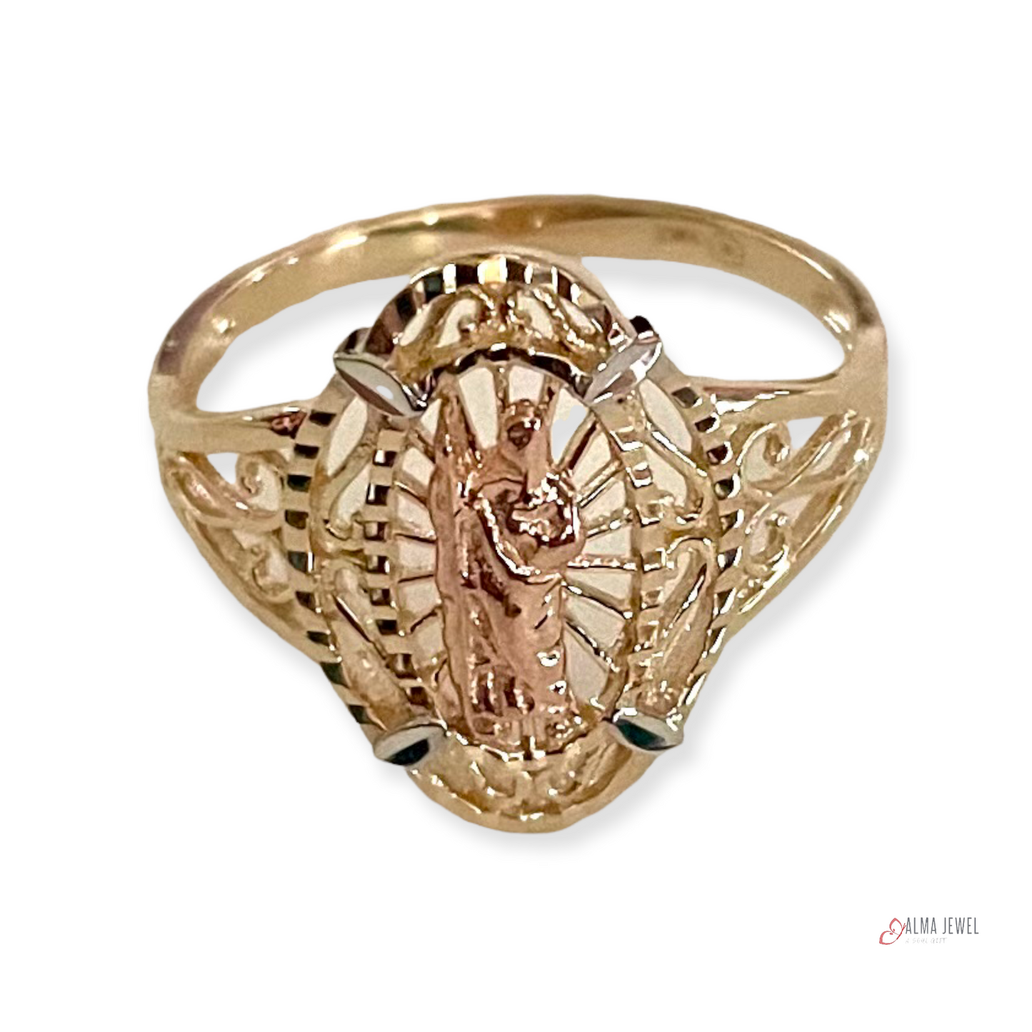14K Gold Lady ring #6.5