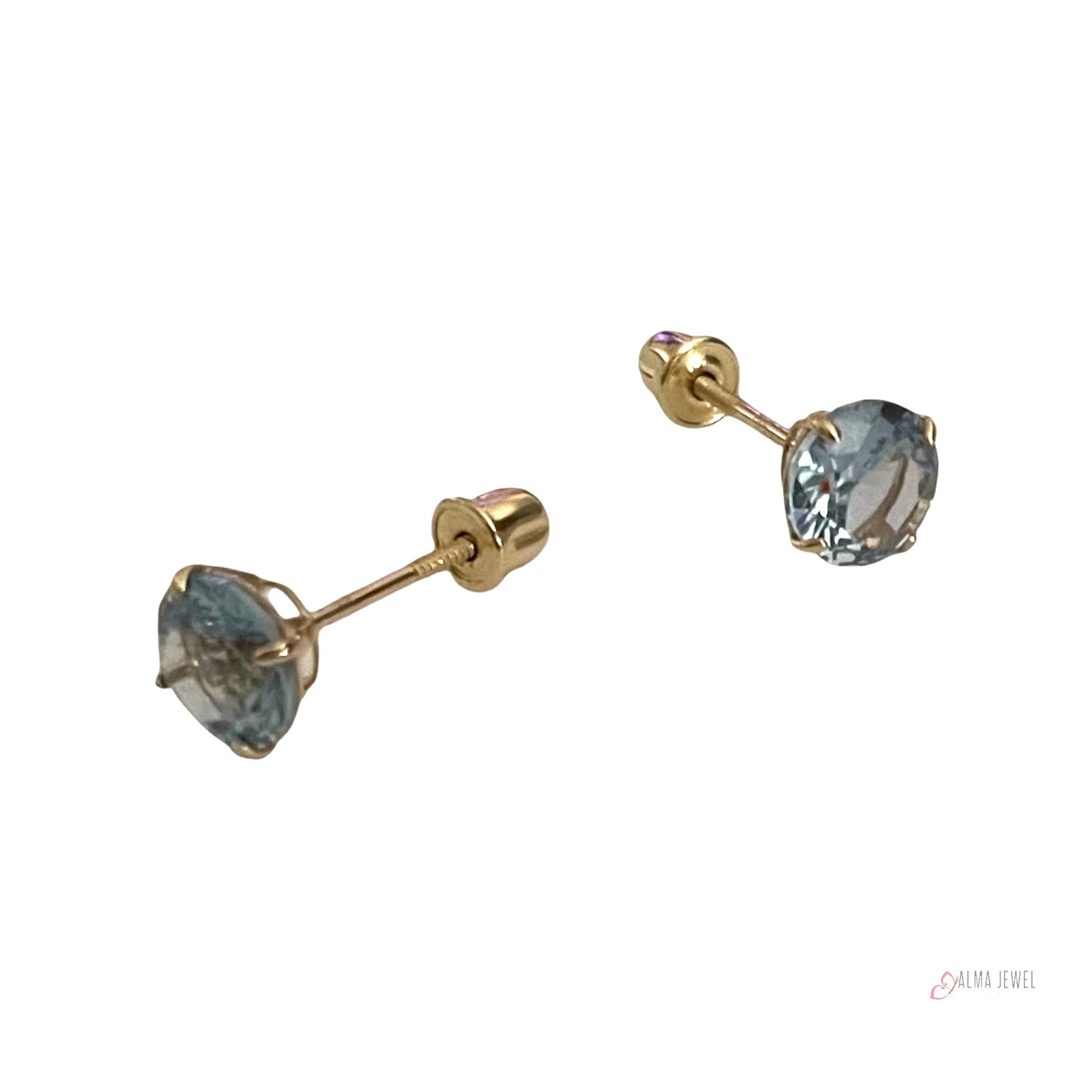Basket Stud Earrings