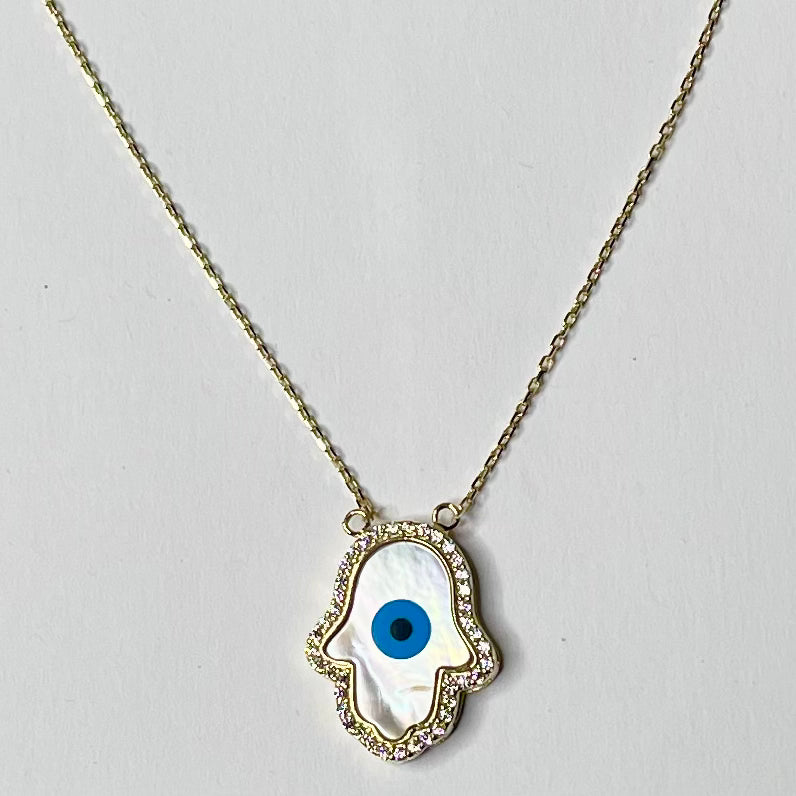 Hamsa Hand Necklace