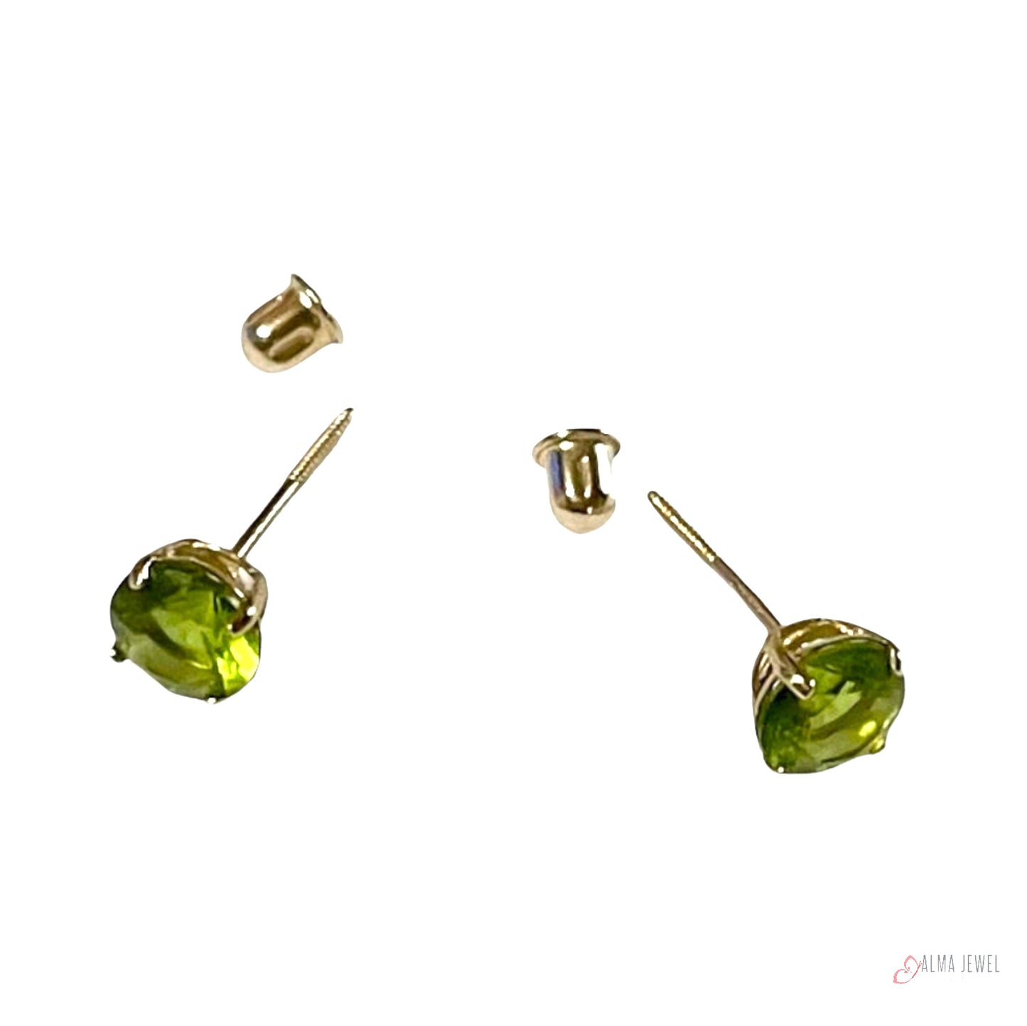 Basket Stud Earrings