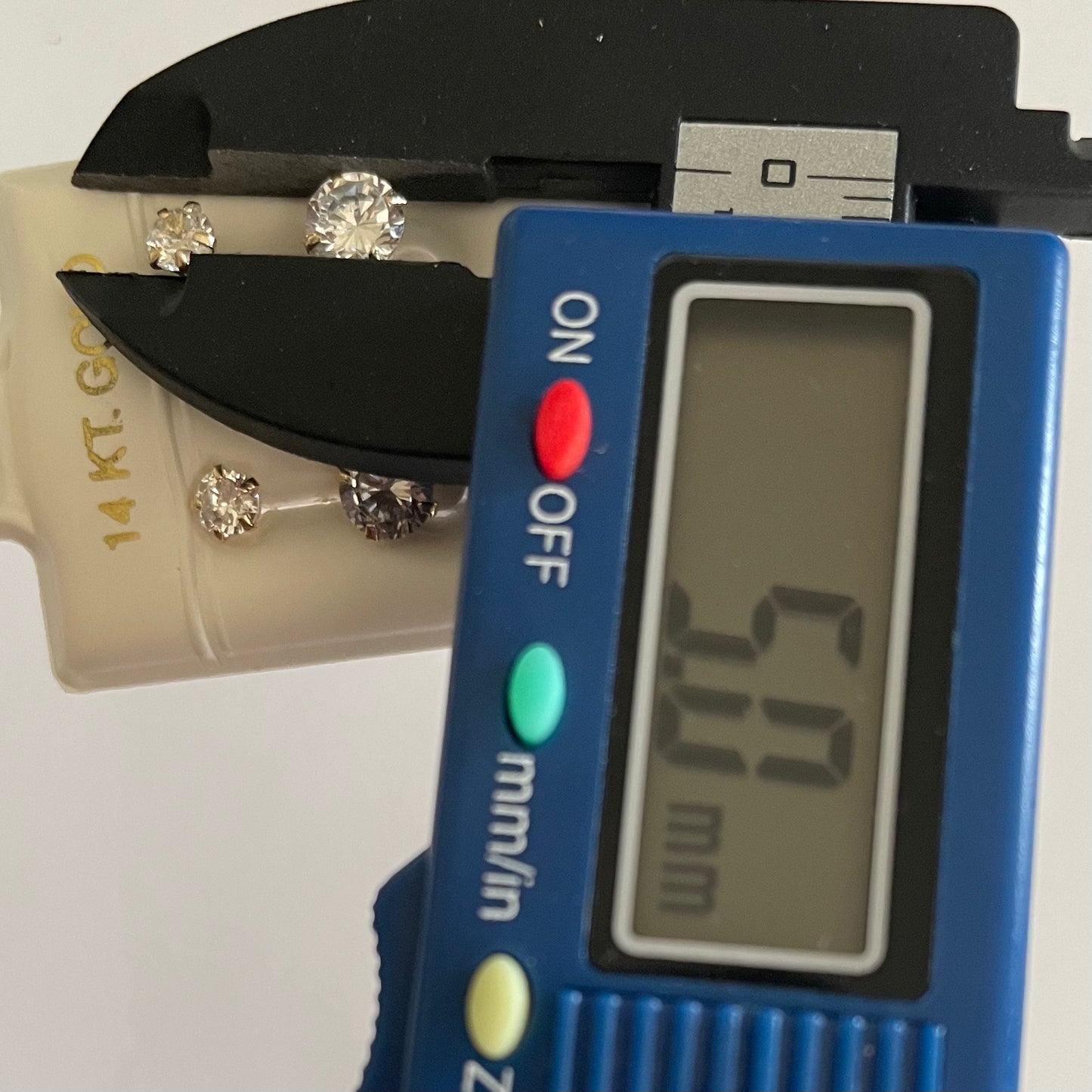 Curve Ear Jacket Earrings 5mm