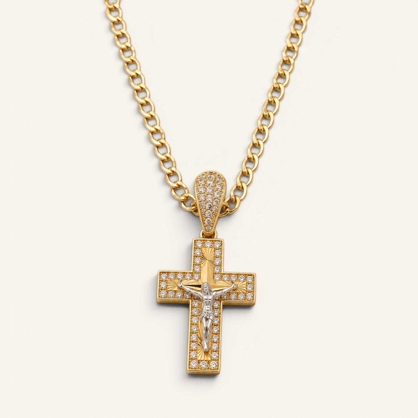 Sanctuary Radiance Cross Pendant
