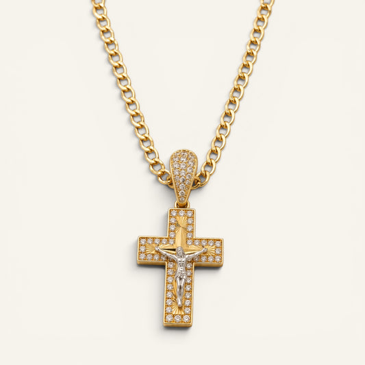 Sanctuary Radiance Cross Pendant