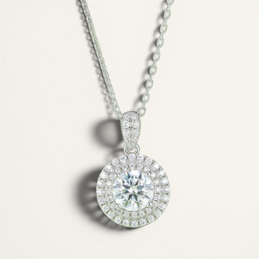 Eternal Lumen Halo Necklace