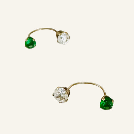 Curve Ear Jacket Earrings 3mm