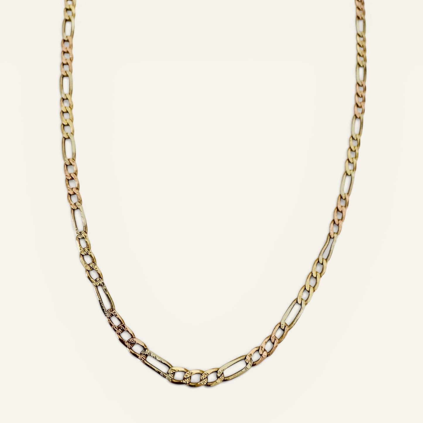 Aureo Figaro Chain — 3 mm
