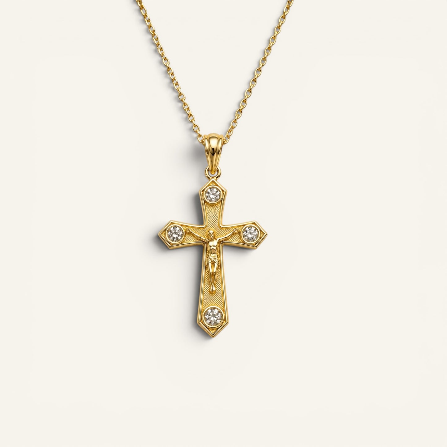Sanctuary Light Cross Pendant