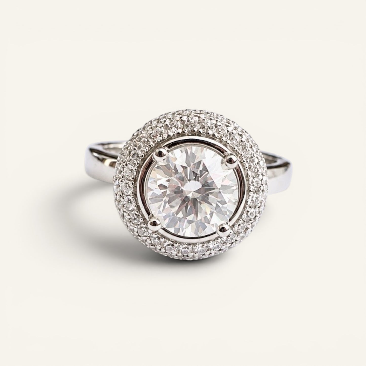 Eternal Lumen Halo Ring