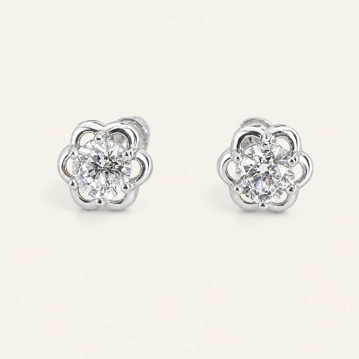 Luna Bloom Stud Earrings