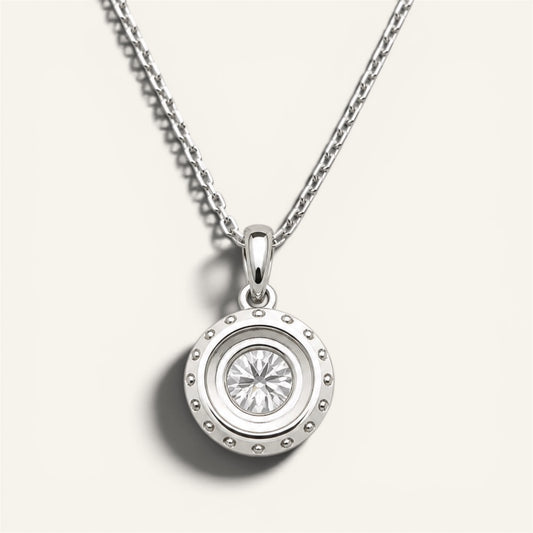 Eternal Lumen Halo Necklace