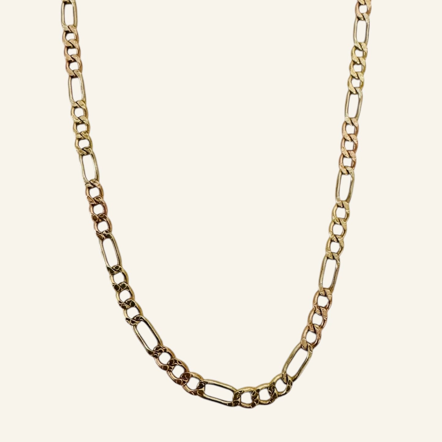Aureo Figaro Chain — 3 mm