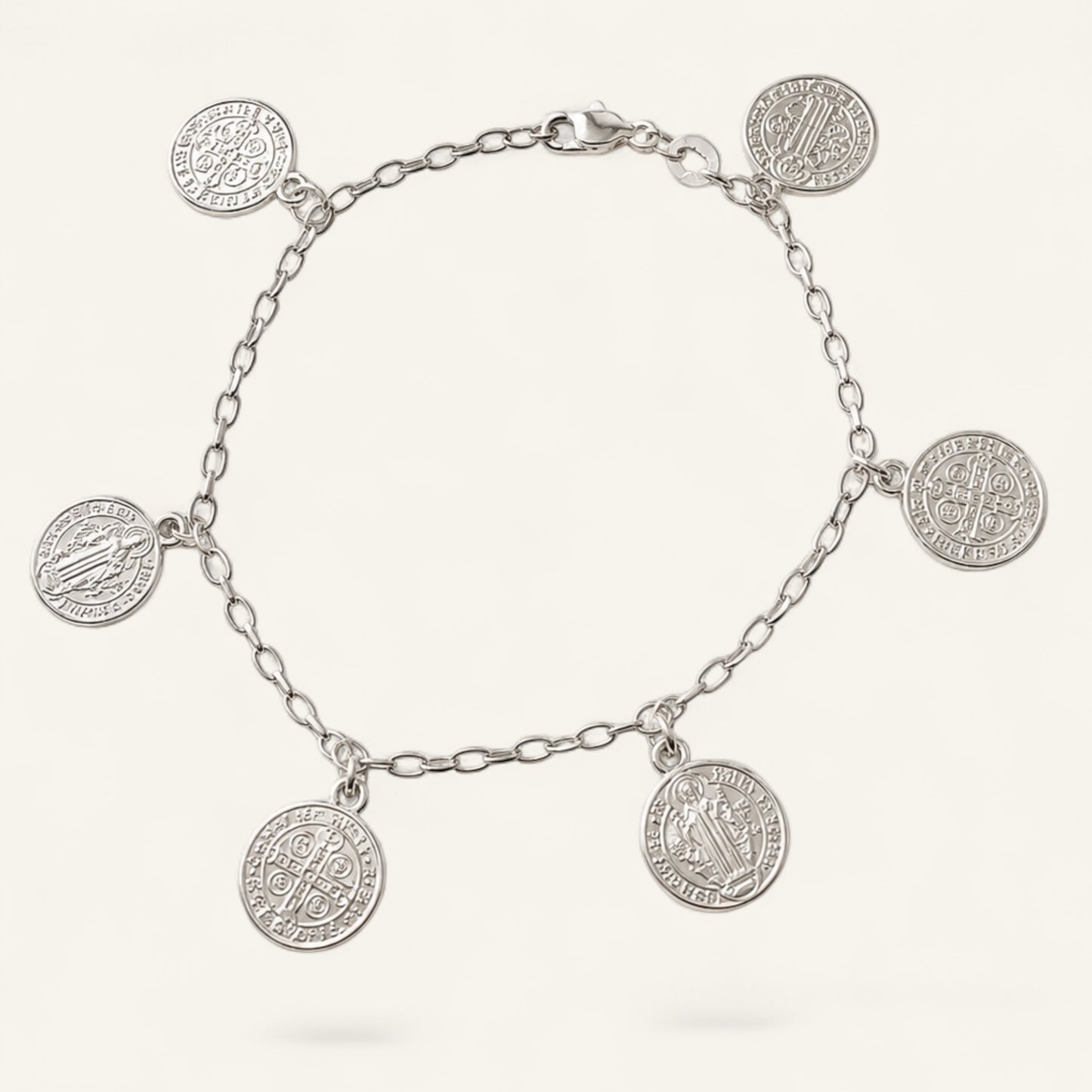 Saint Benedict Charm Bracelet