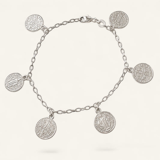 Saint Benedict Charm Bracelet