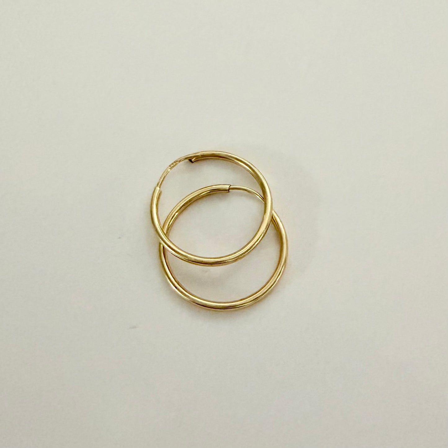 Endless Hoop Earrings 17mm