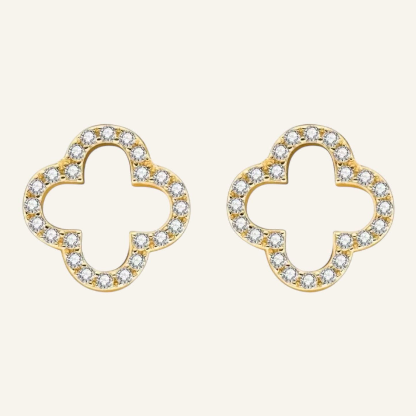 Élan Clover Stud Earrings