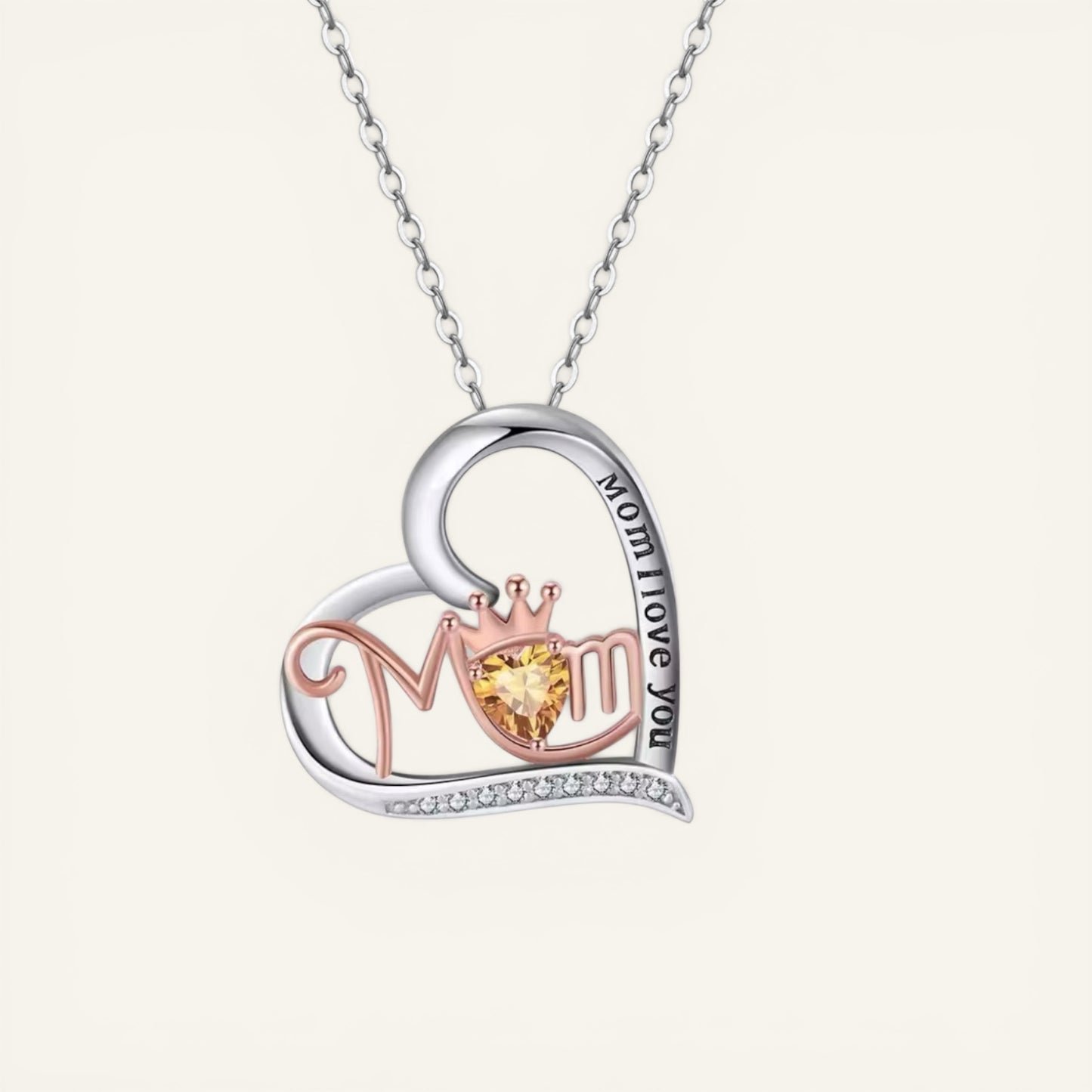 Aura Mother Crown Necklace