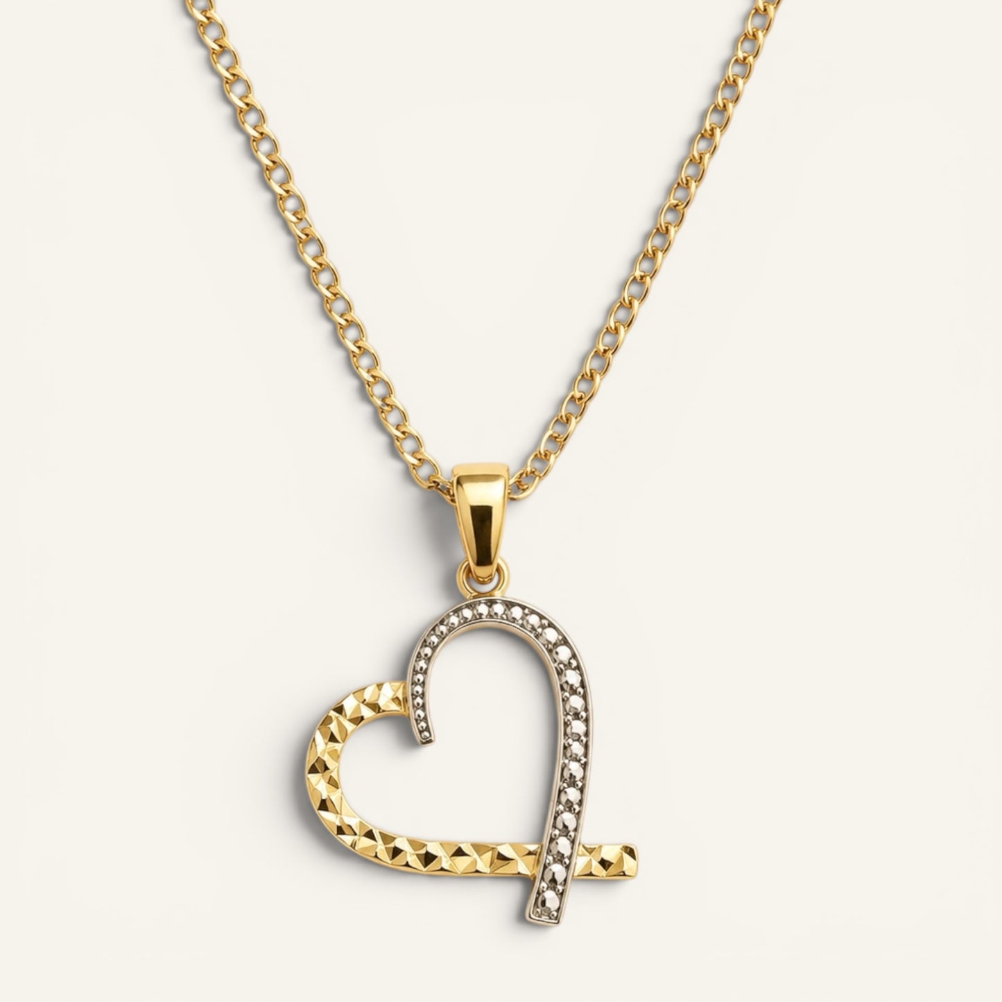 Celis Duo Heart Pendant