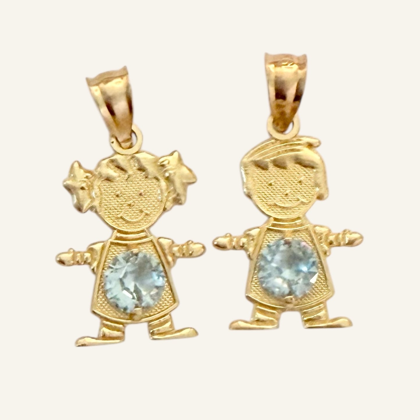 Birthstone Child Pendant