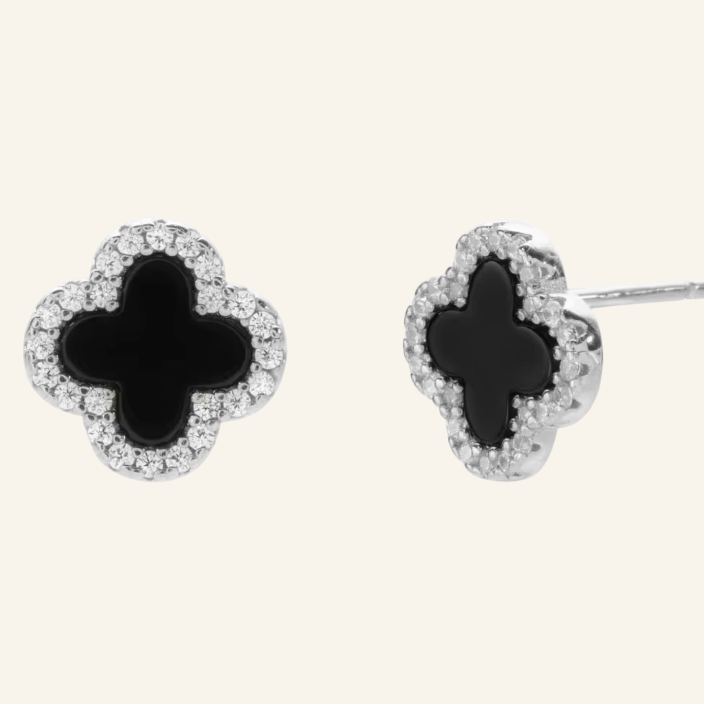 Élan Clover Stud Earrings