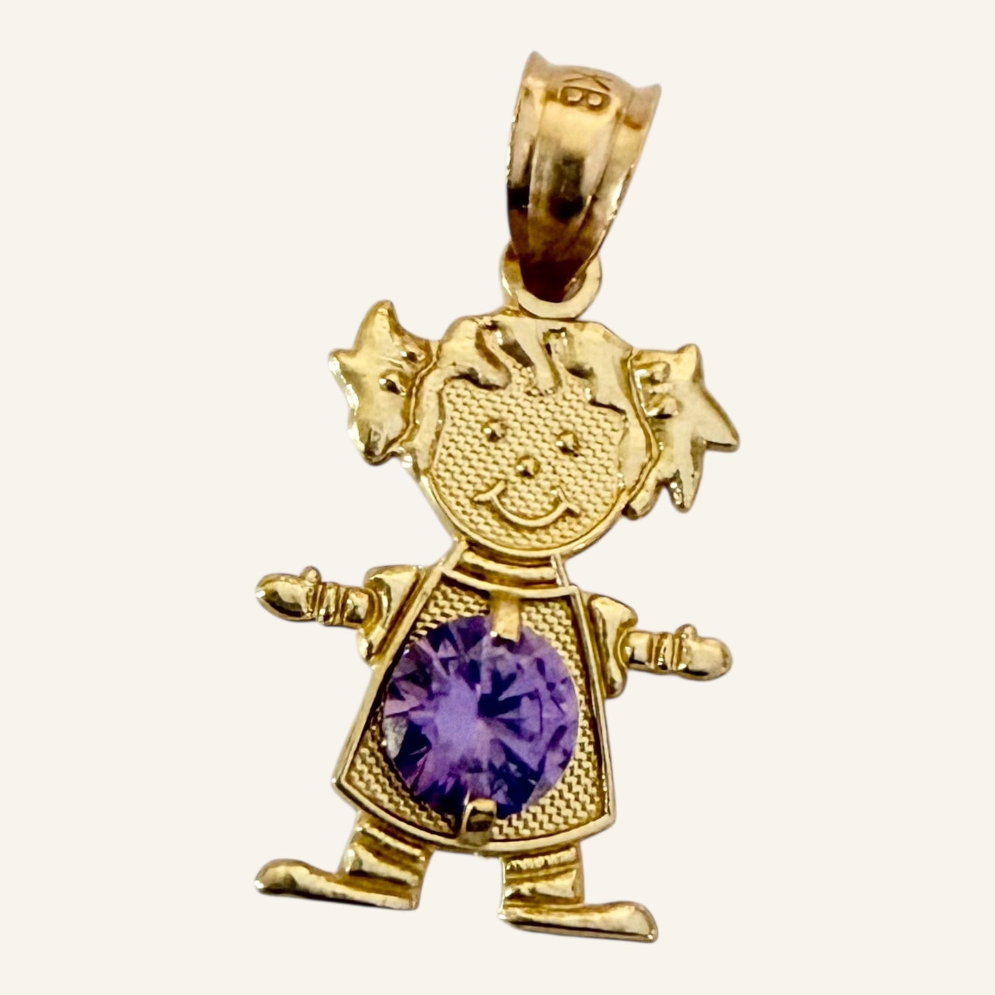 Birthstone Child Pendant