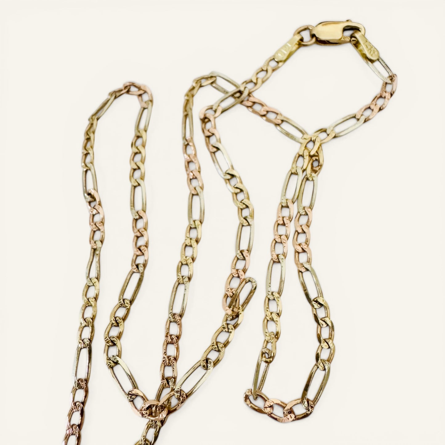 Aureo Figaro Chain — 3 mm