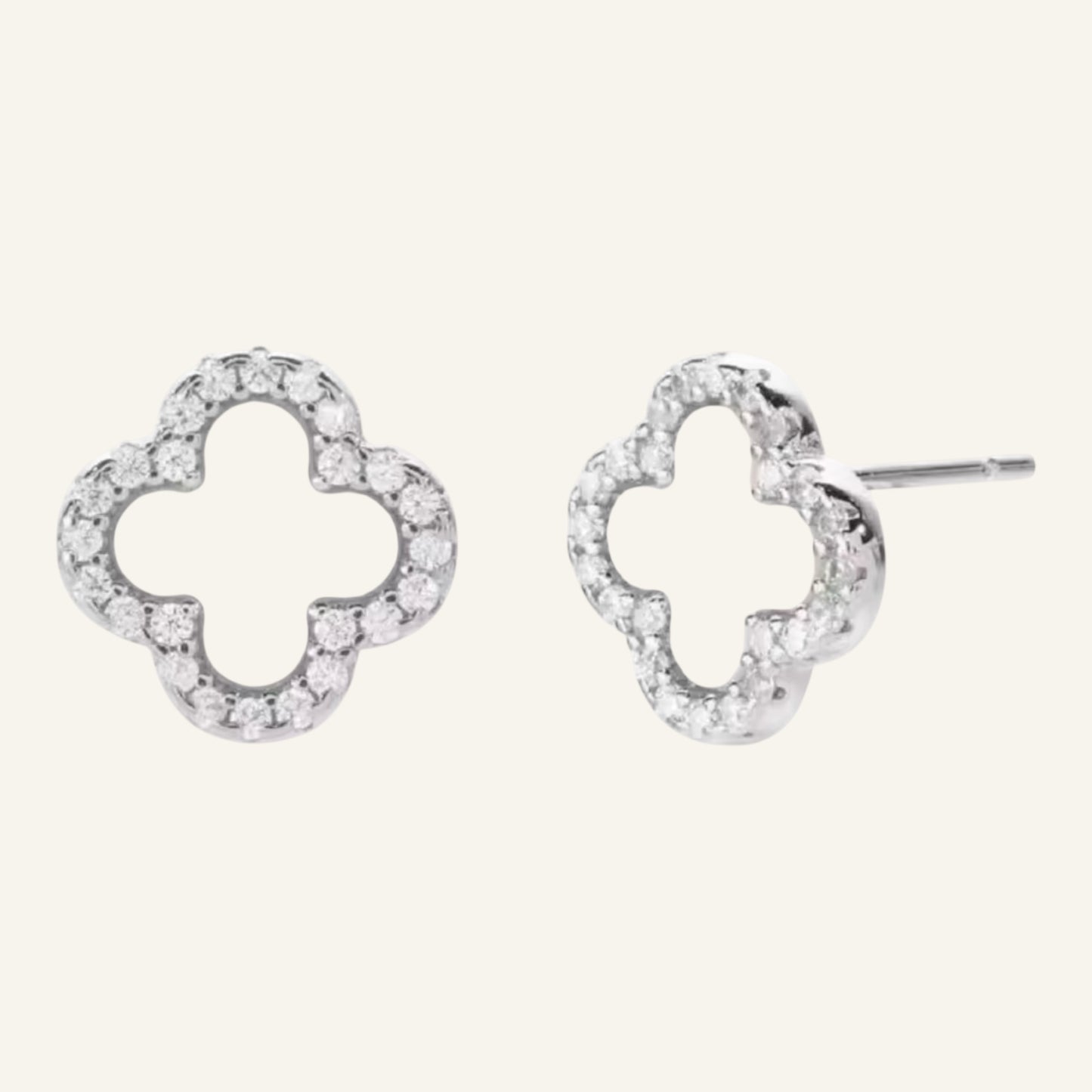 Élan Clover Stud Earrings