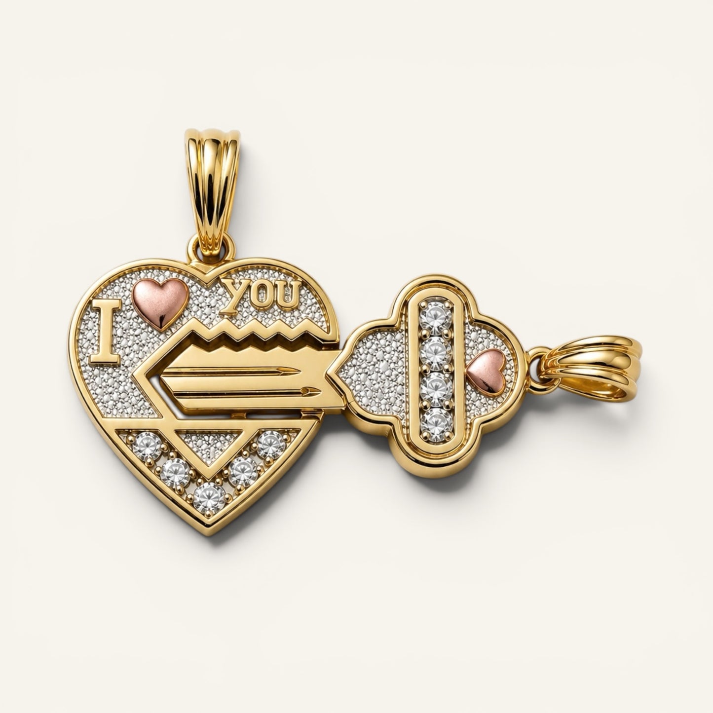Clavis Amour Pendant Set