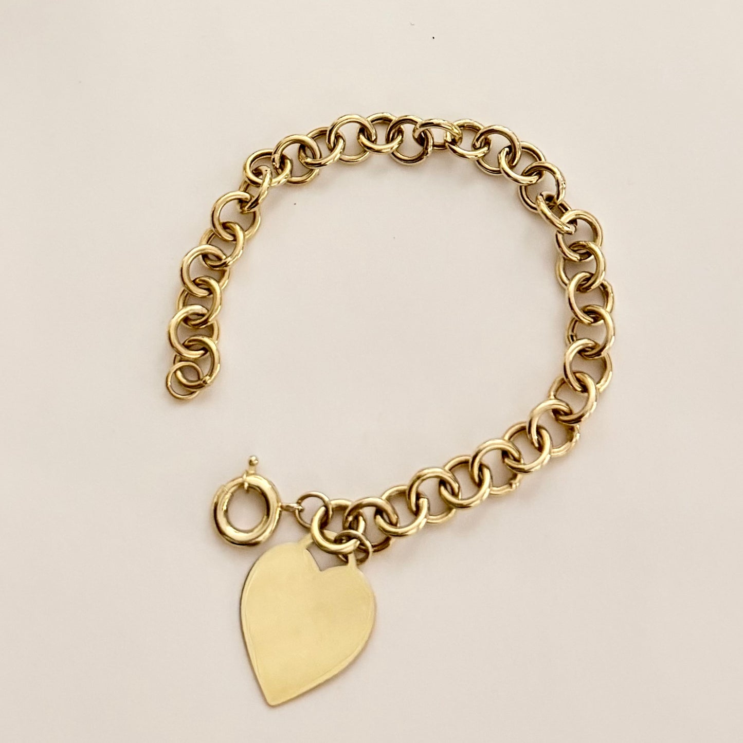 Sacred Heart Link Bracelet
